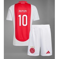 Ajax Chuba Akpom #10 Hjemmebanesæt Børn 2024-25 Kortærmet (+ Korte bukser)